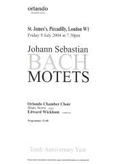 Bach's Motets